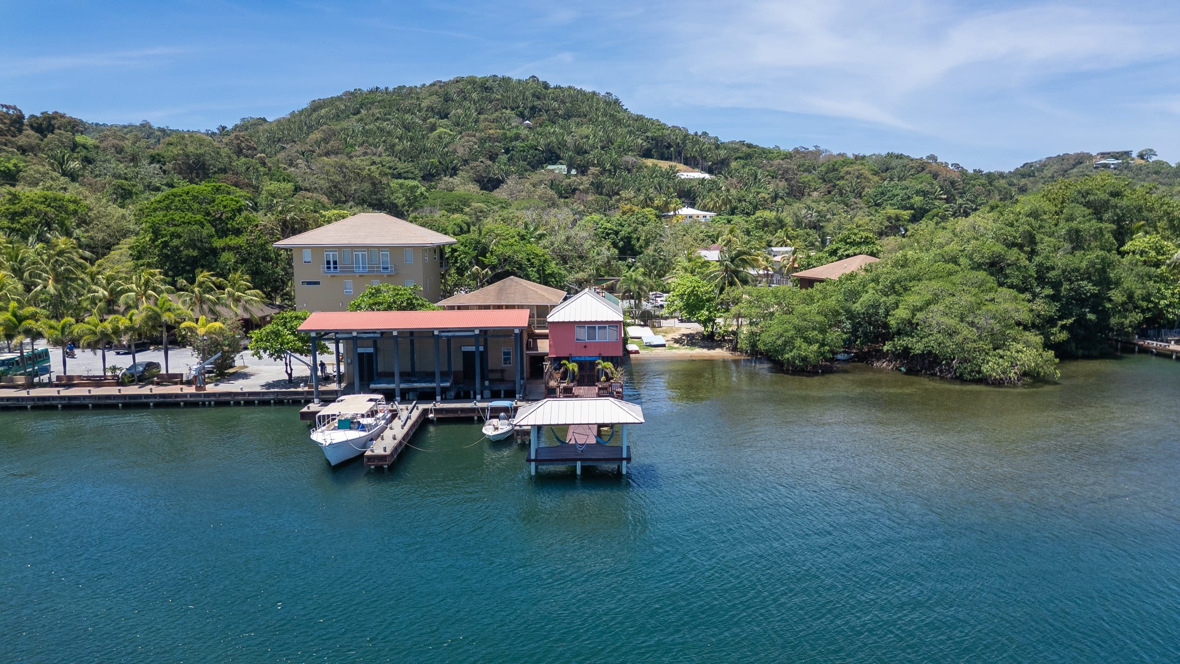 Casa Delphin waterfront property and private dock